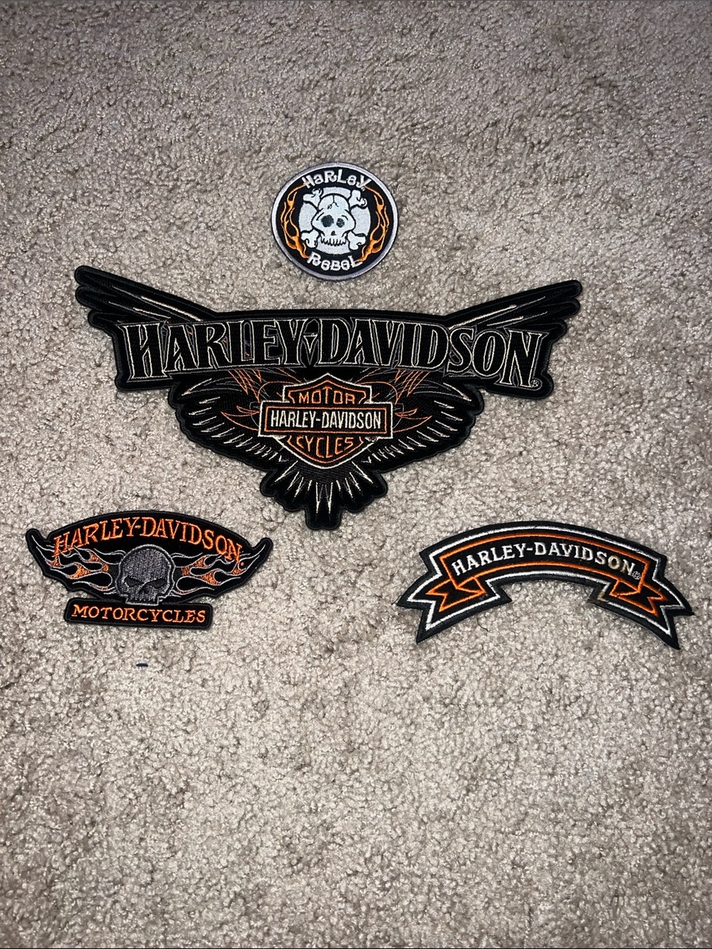 HARLEY-DAVIDSON PATCHES